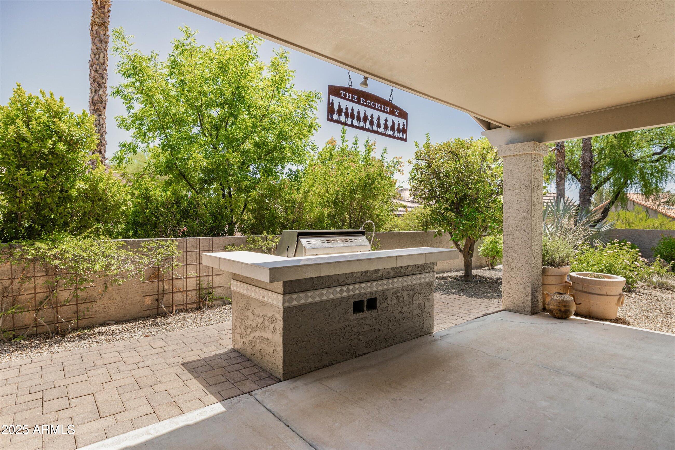 25821 North Bolero Bend Rio Verde, AZ 85263 - Photo 22 of 42 BBQ with Party Bar