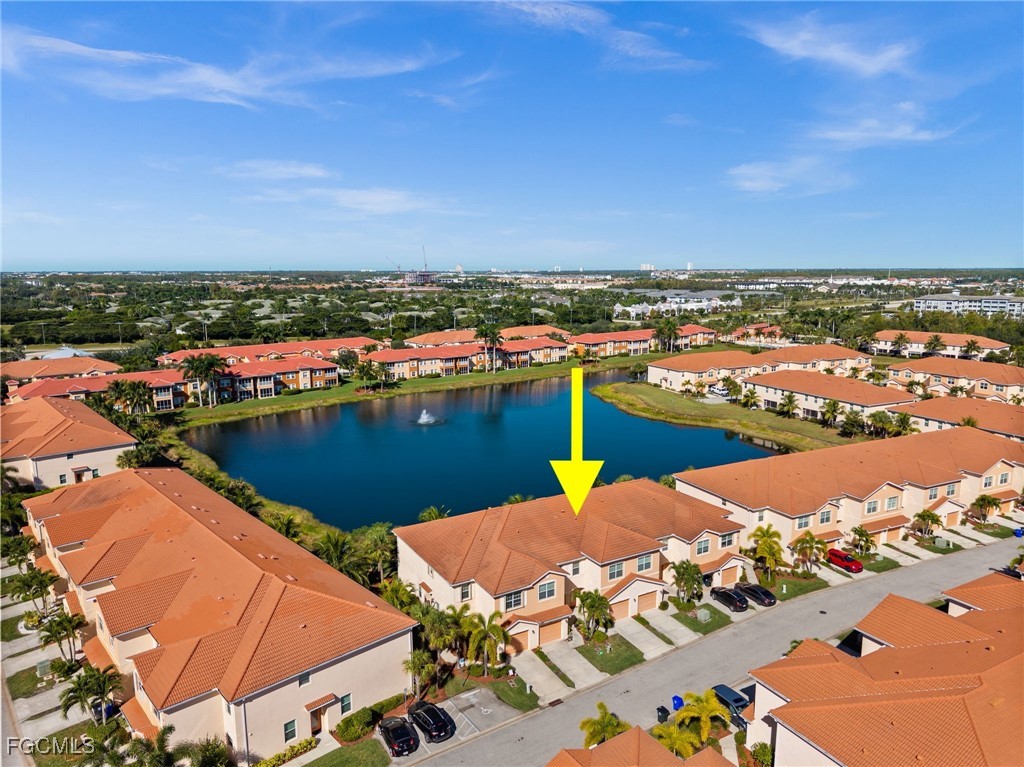 10173 Via Colomba Circle Fort Myers, FL 33966 - Photo 35 of 50 an aerial view of a house with a lake view