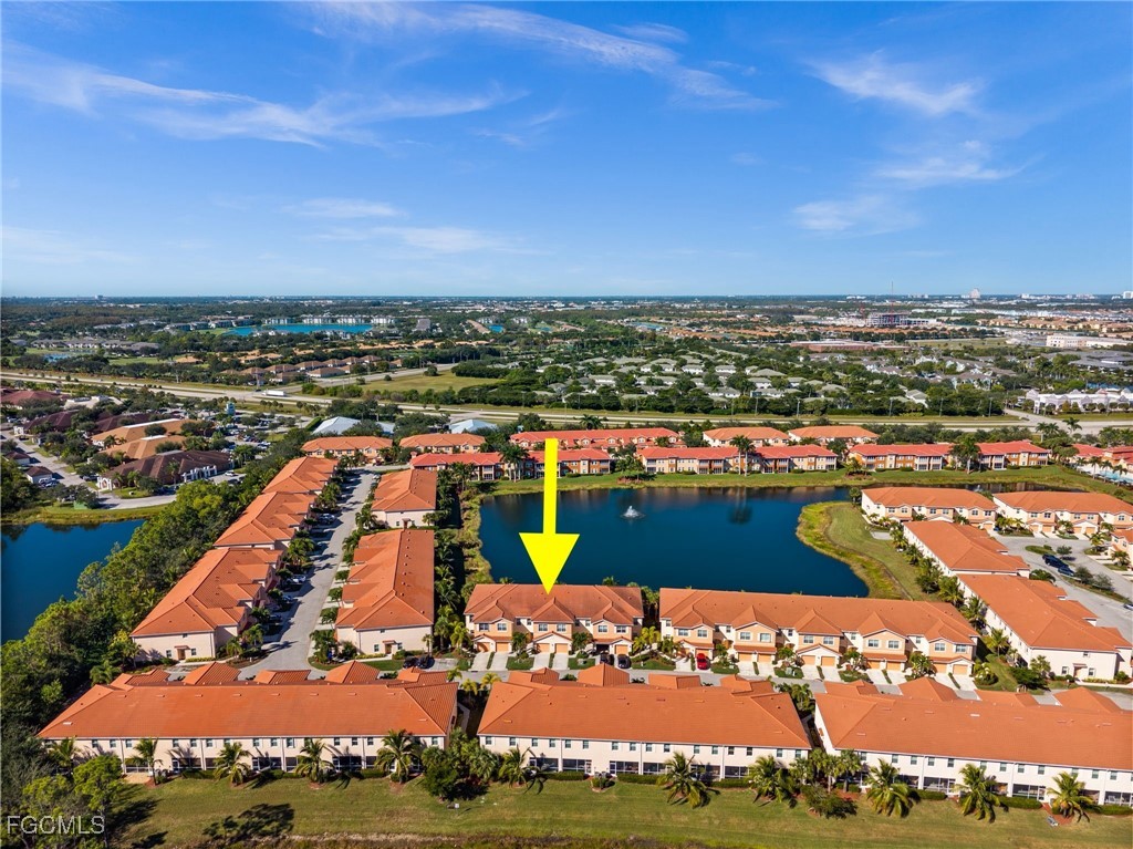 10173 Via Colomba Circle Fort Myers, FL 33966 - Photo 36 of 50 an aerial view of tennis court
