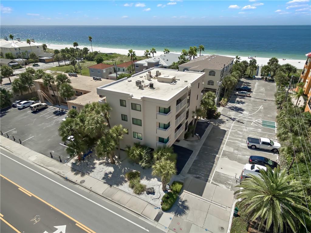 2112 Gulf Boulevard, Unit 3B Indian Rocks Beach, FL 33785 - Photo 1 of 1 a view of a terrace with sky view