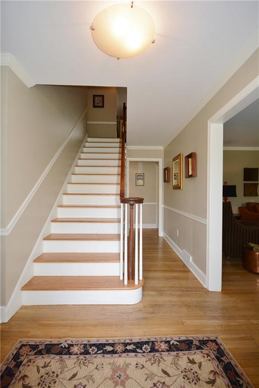 Wide entry way welcomes you. 