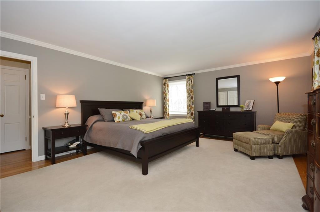 104 Hawthorne Road Fox Chapel, PA 15238 - Photo 13 of 24 Large master bedroom with space for reading nook.