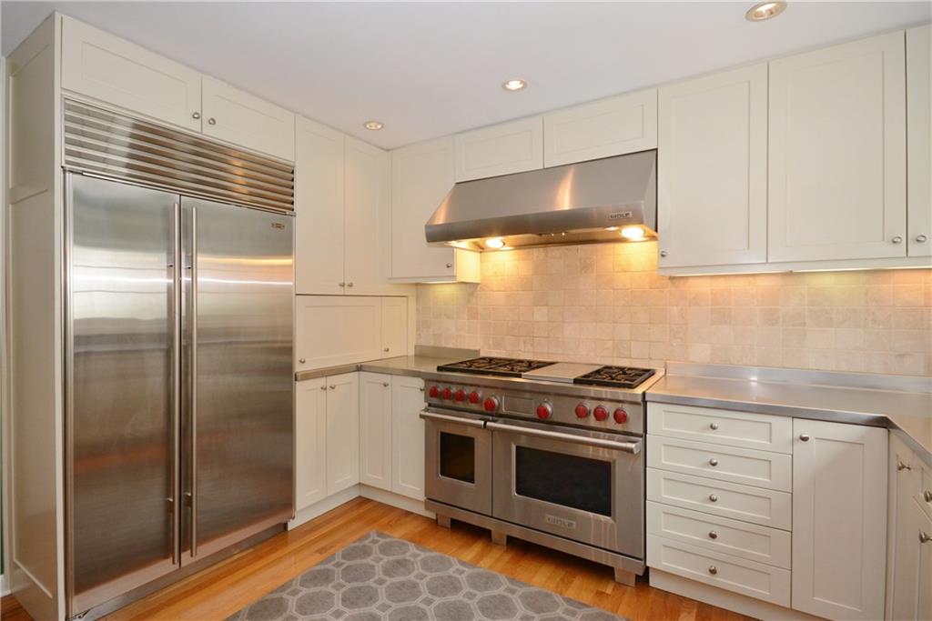 104 Hawthorne Road Fox Chapel, PA 15238 - Photo 8 of 24 High end stainless steel appliances include Wolf & Subzero.