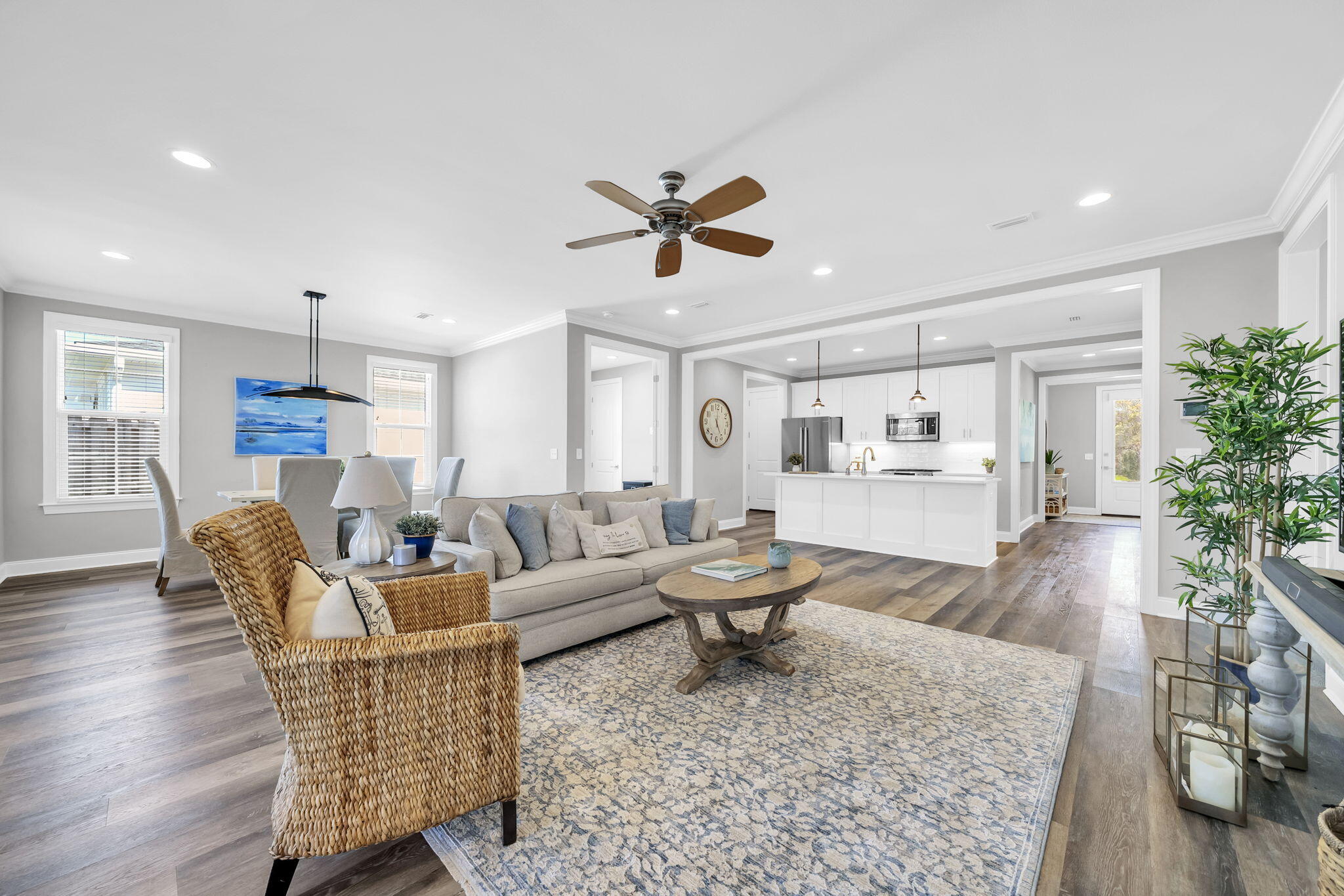 304 Windrow Way Inlet Beach Inlet Beach, FL 32461 - Photo 20 of 70 a living room with furniture and wooden floor