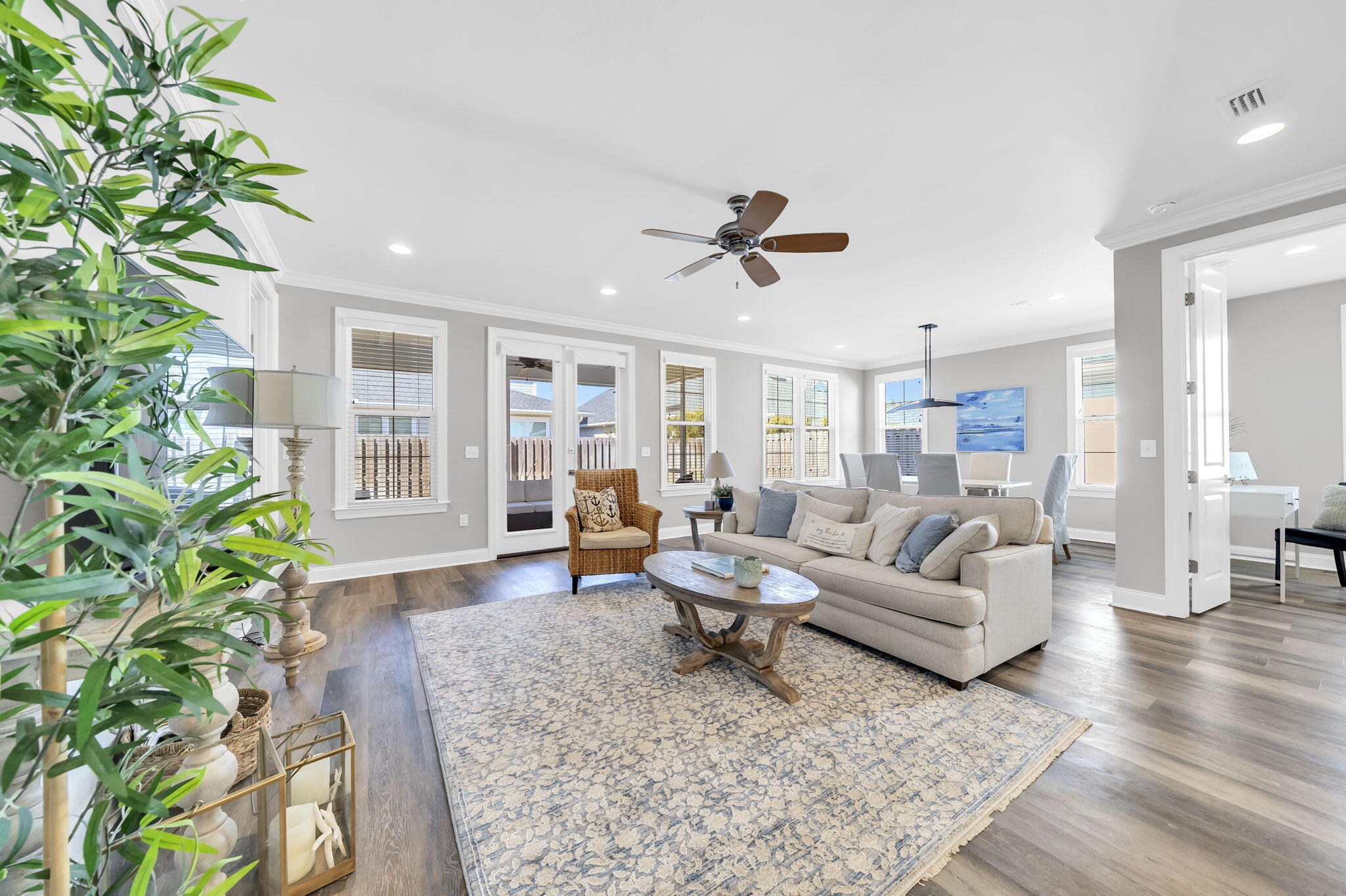 304 Windrow Way Inlet Beach Inlet Beach, FL 32461 - Photo 2 of 70 a living room with furniture and a potted plant