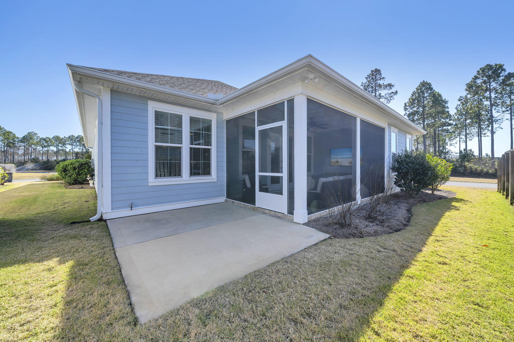 304 Windrow Way Inlet Beach Inlet Beach, FL 32461 - Photo 42 of 70 a view of a house with backyard patio and garden