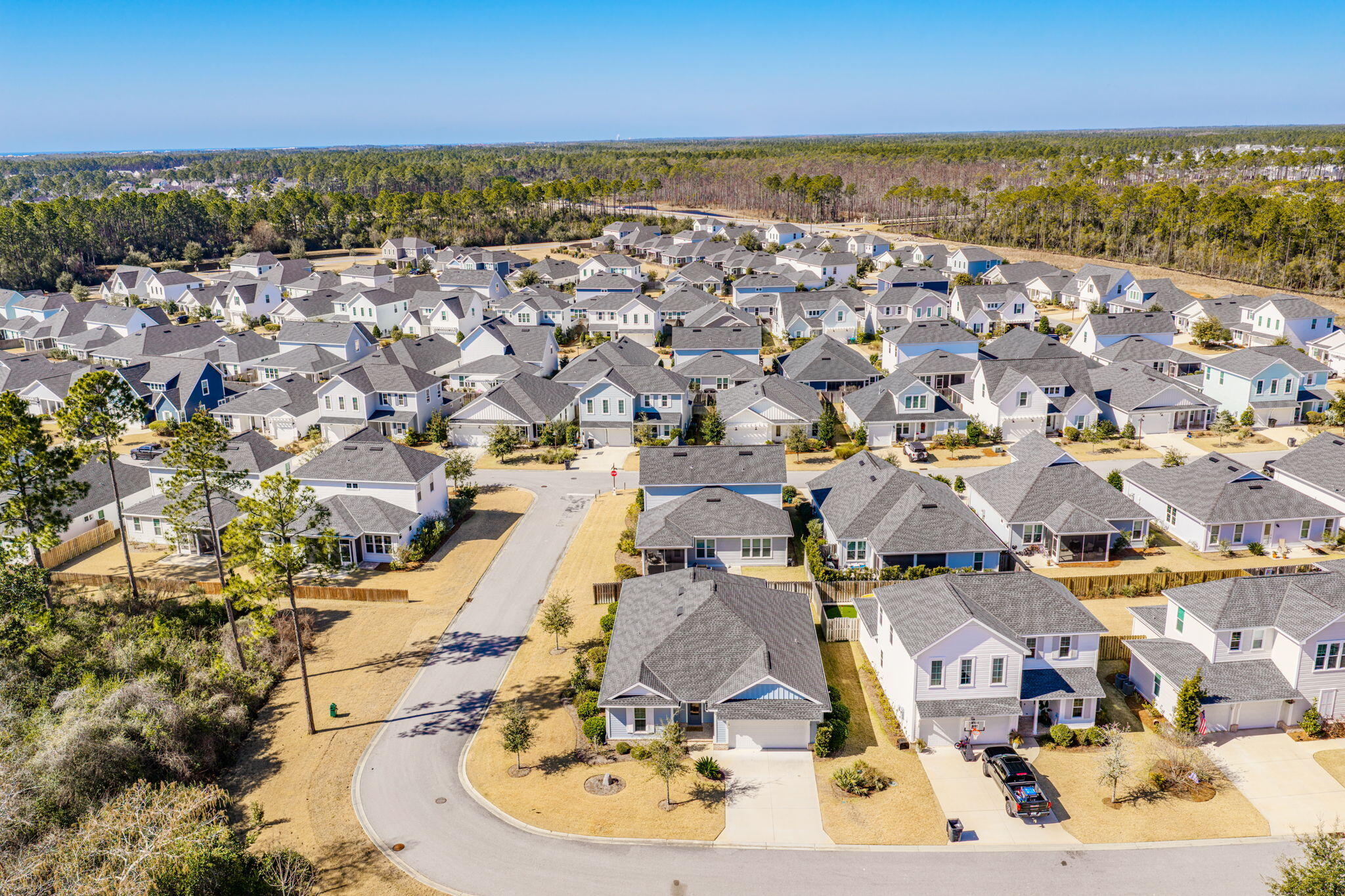 304 Windrow Way Inlet Beach Inlet Beach, FL 32461 - Photo 47 of 70 an aerial view of residential houses with outdoor space