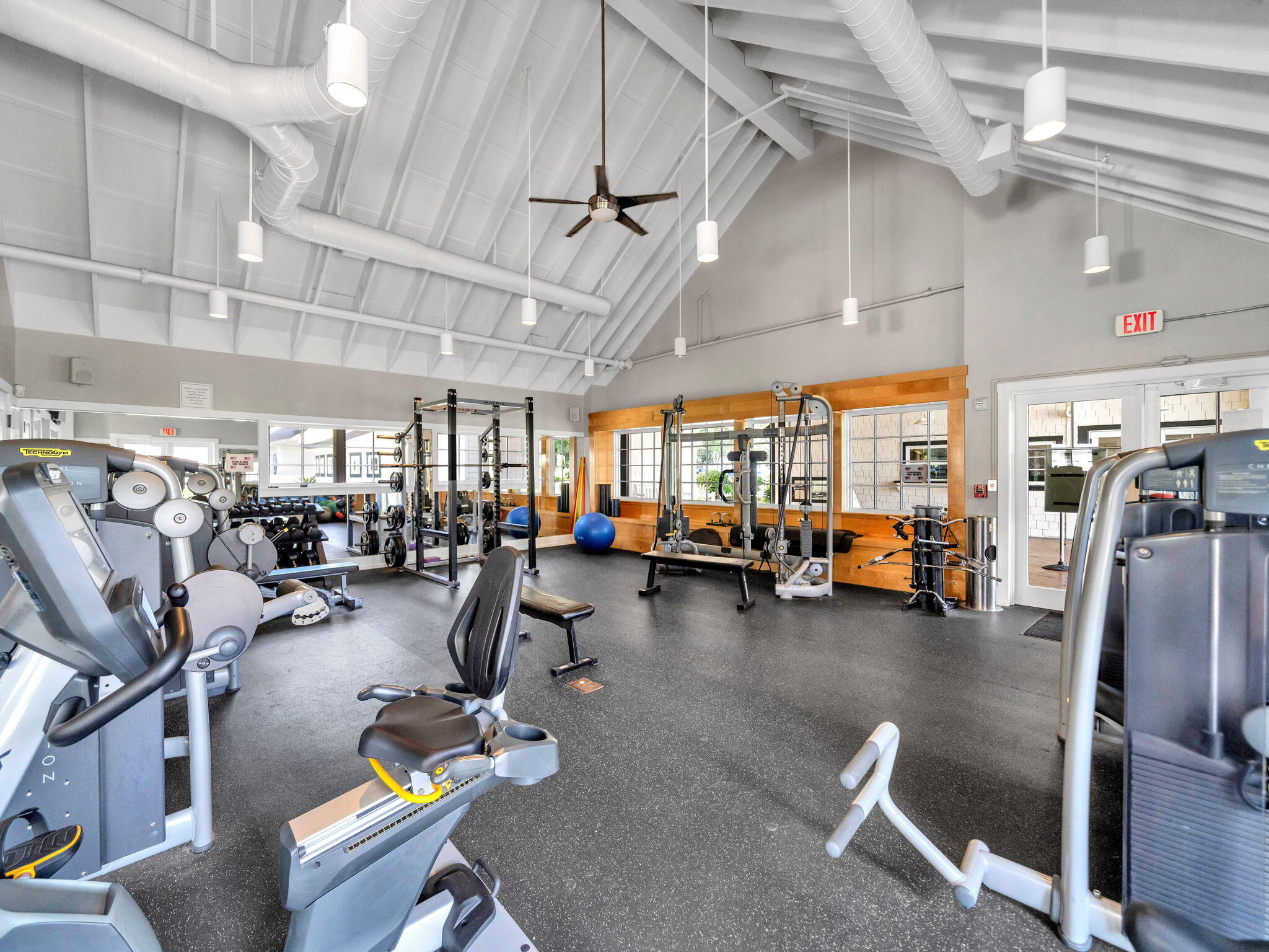 304 Windrow Way Inlet Beach Inlet Beach, FL 32461 - Photo 59 of 70 a view of a room with gym equipment