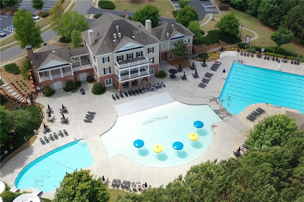 201 Retreat Lane Canton, GA 30114 - Photo 27 of 43 an aerial view of a house with outdoor space