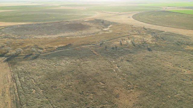 a view of an ocean and beach