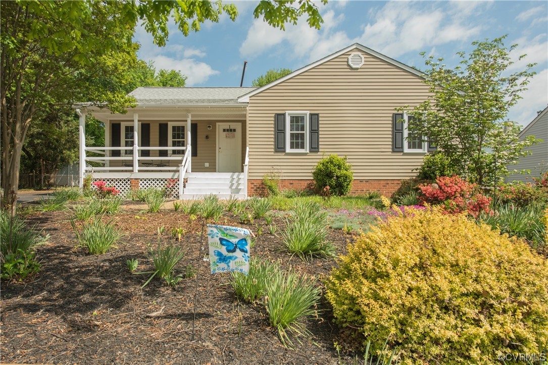 7508 Donder Road Richmond, VA 23294 - Photo 28 of 38 a view of front of house with a yard
