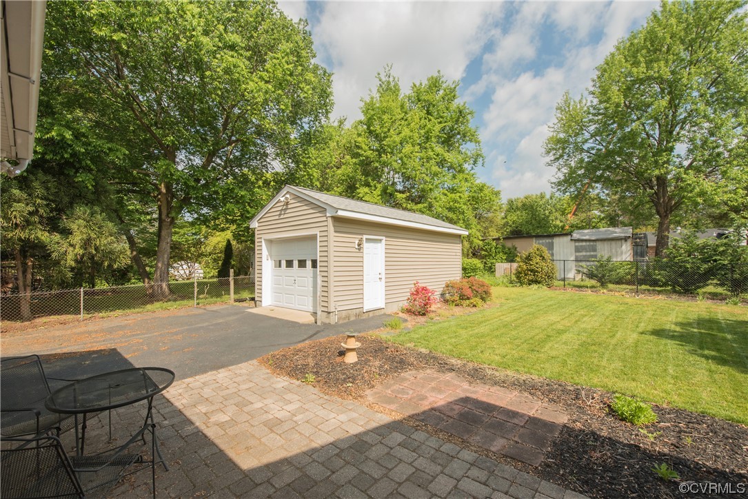 7508 Donder Road Richmond, VA 23294 - Photo 33 of 38 a front view of a house with garden