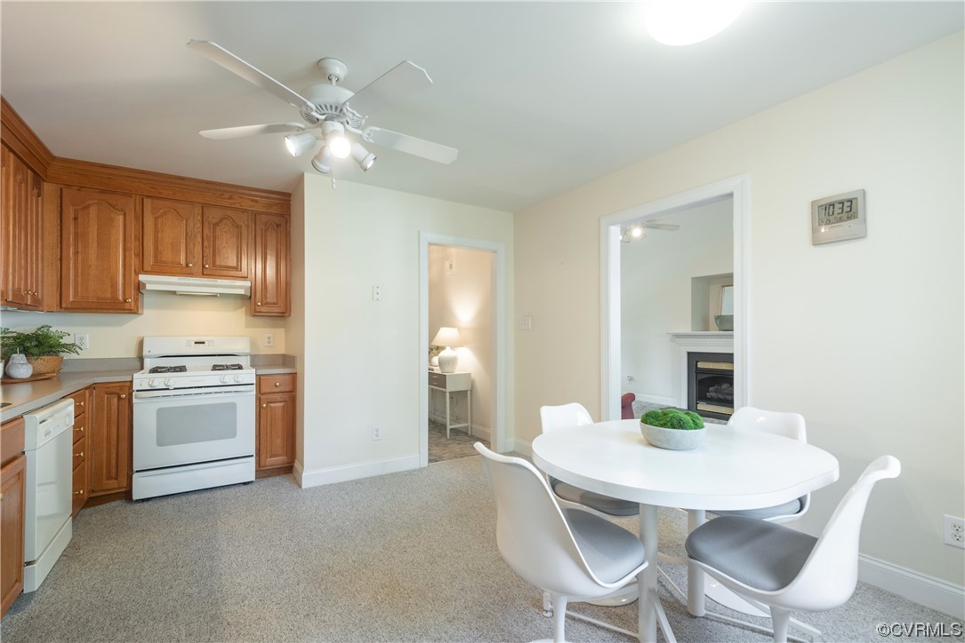 7508 Donder Road Richmond, VA 23294 - Photo 7 of 38 a view of a dining room with furniture and wooden floor