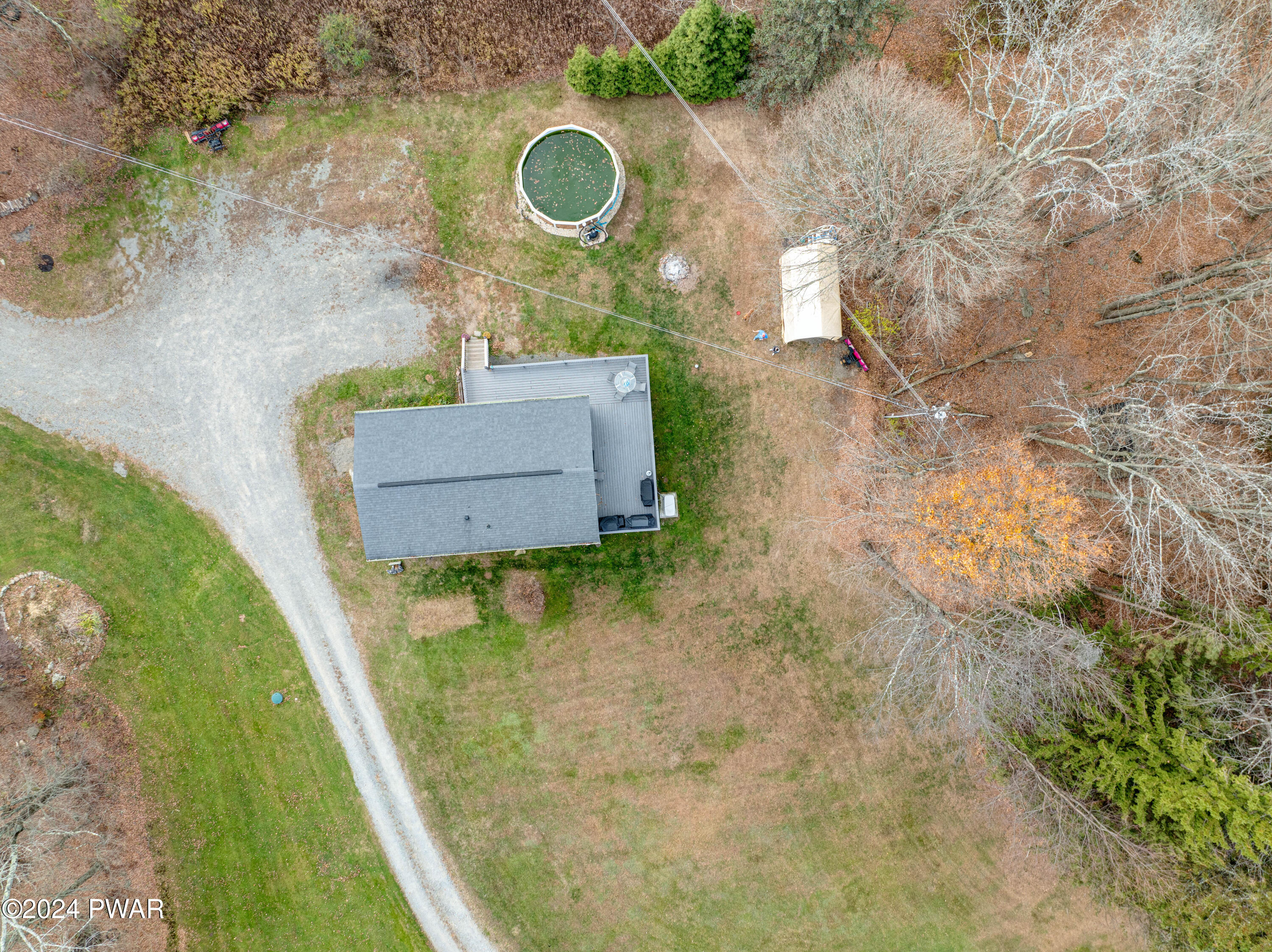 131 Hilltop Road Newfoundland, PA 18445 - Photo 3 of 38 Ariel