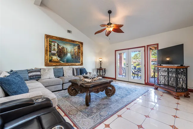 a view of kitchen with windows and breakfast area