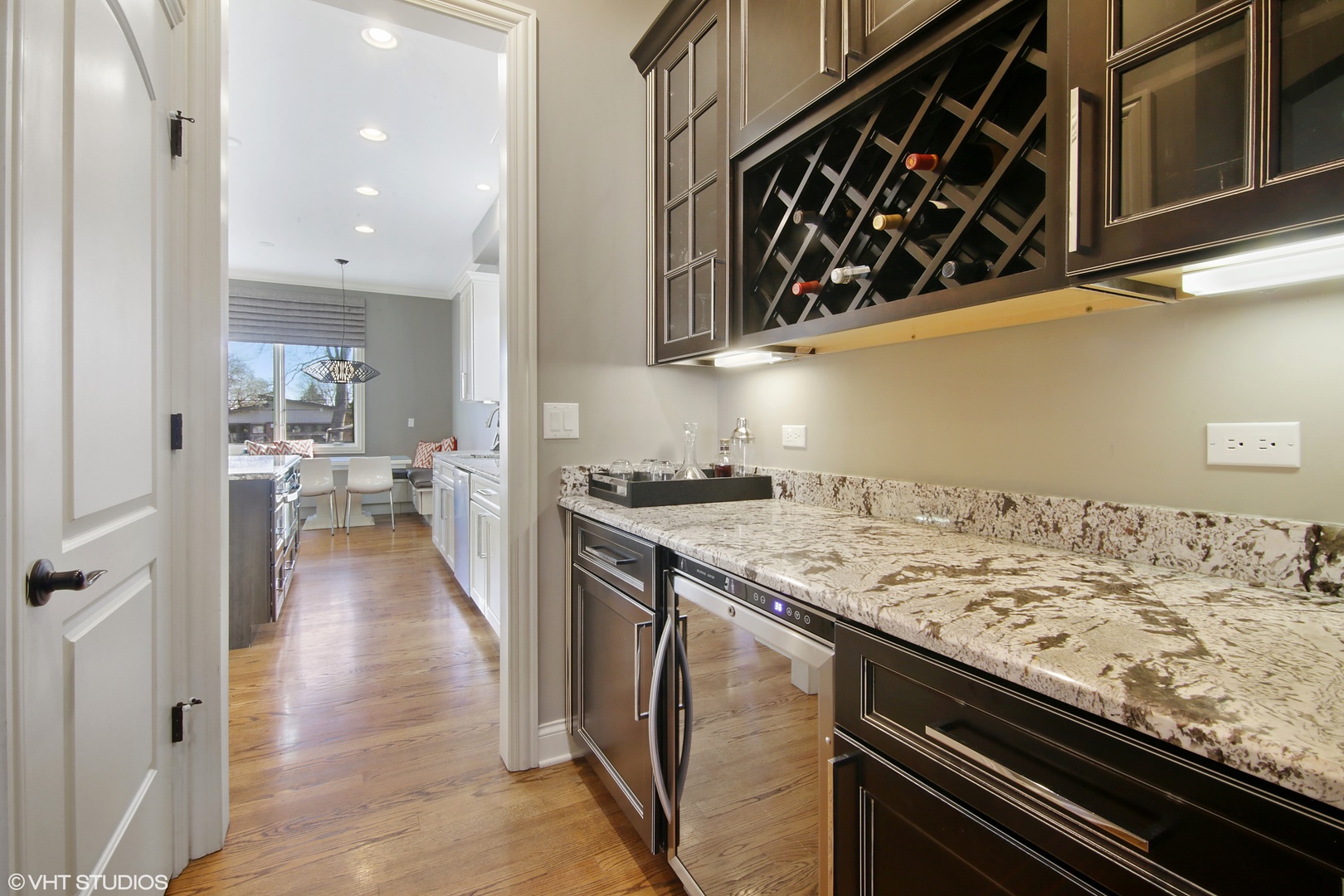 435 Ridge Road Highland Park, IL 60035 - Photo 4 of 30 a kitchen with a stove and a wooden floor