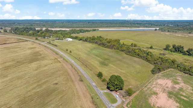 a view of an ocean and beach
