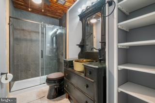 116 Palmer Road Basye, VA 22810 - Photo 19 of 28 Lower level bathroom w/ new tile shower