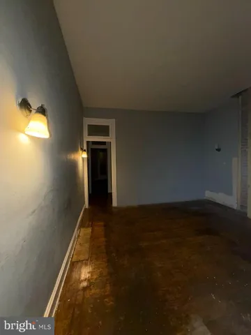 a view of empty room