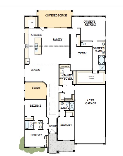 2005 Sundown Trail Georgetown, TX 78628 - Photo 8 of 8 Floor Plan