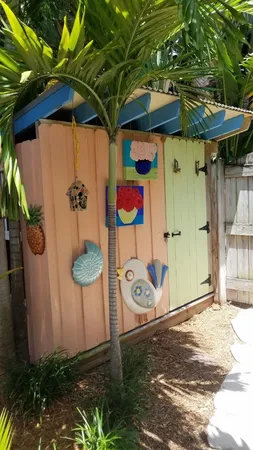 a close up of a door