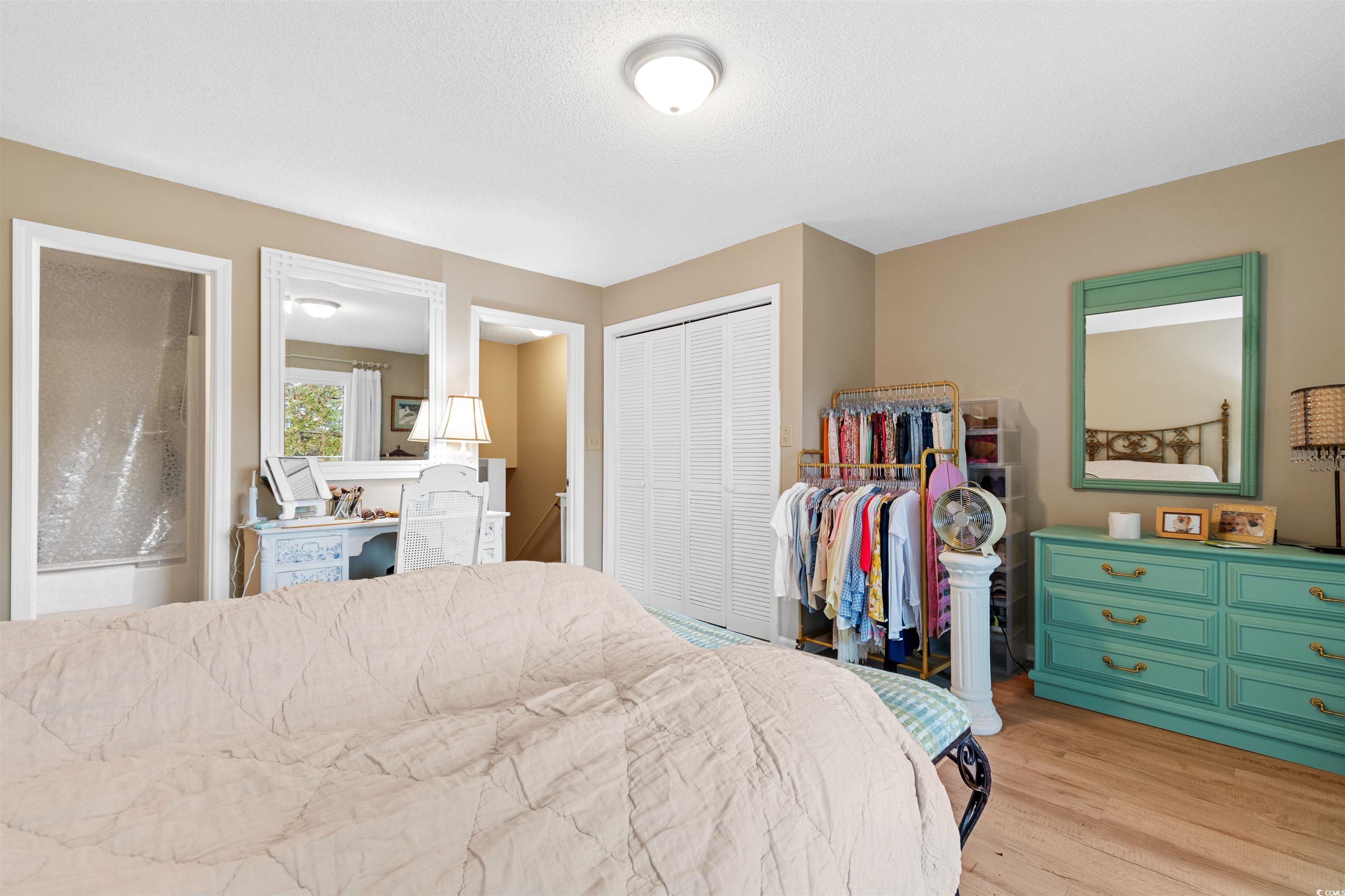 1830 Fairway Ridge Drive, Unit 6F Myrtle Beach, SC 29575 - Photo 15 of 31 Bedroom featuring light hardwood / wood-style floo