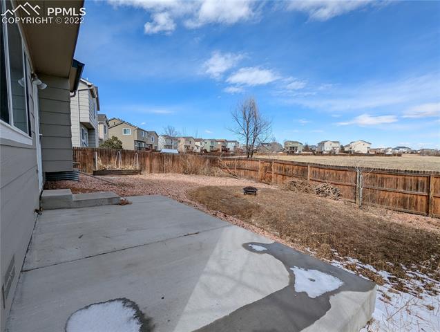 7655 Old Spec Road Peyton, CO 80831 - Photo 33 of 35 Great concrete pad in backyard.