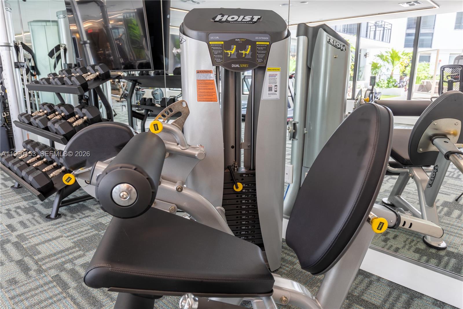 1005 Spring Garden Road, Unit 748 Miami, FL 33136 - Photo 21 of 35 a view of a room with gym equipment