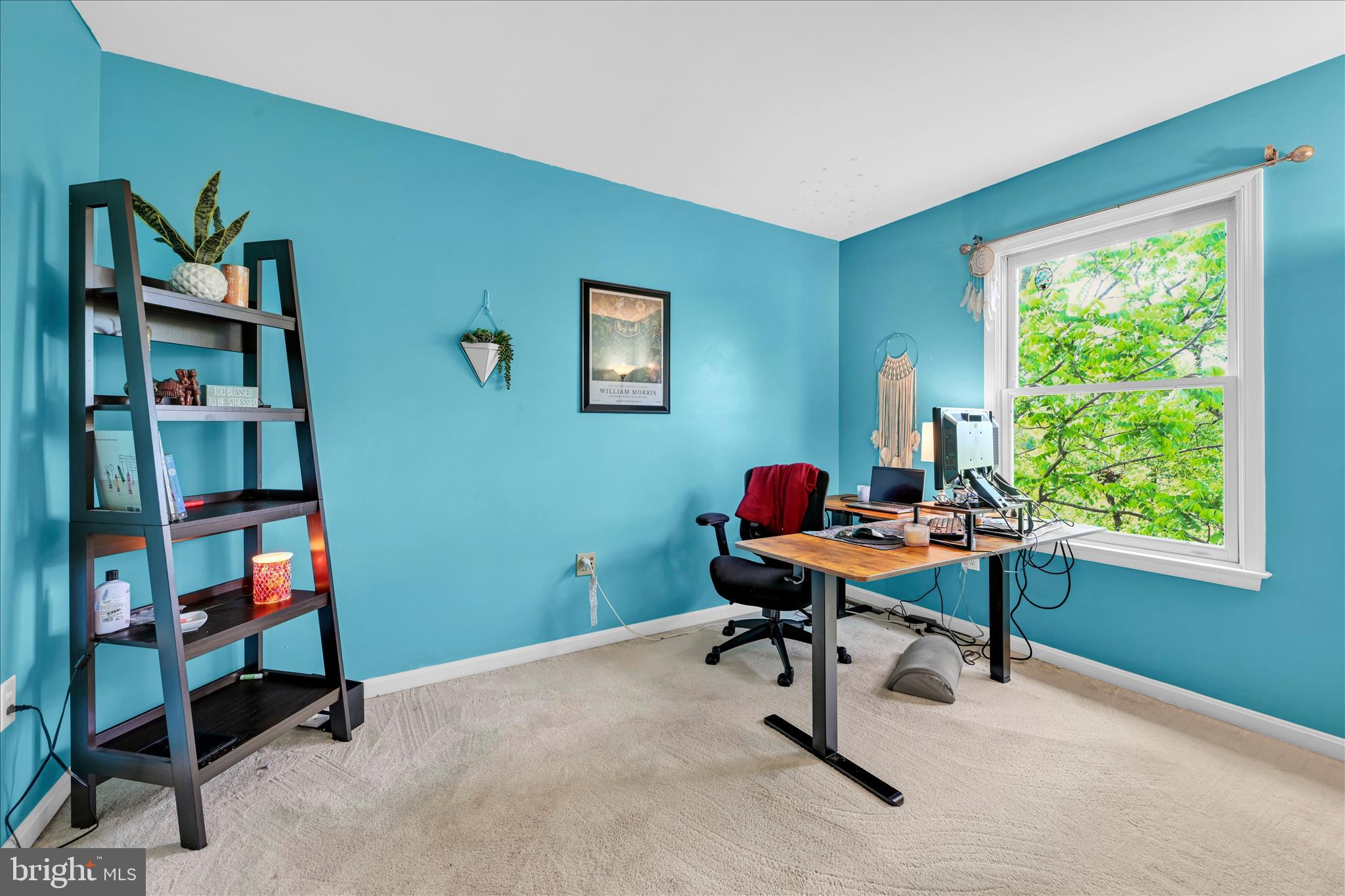 1602 Churchill Road Harrisburg, PA 17111 - Photo 37 of 61 a view of a workspace with furniture and a window