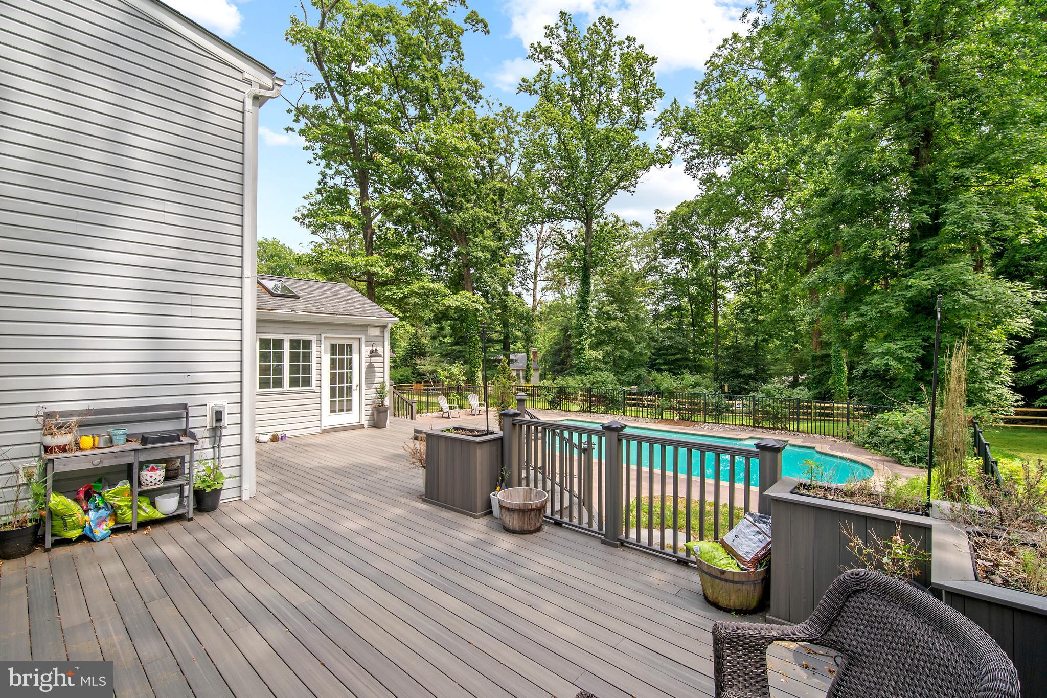 629 Shore Acres Road Arnold, MD 21012 - Photo 36 of 48 Large trex deck, wraps around the back of house