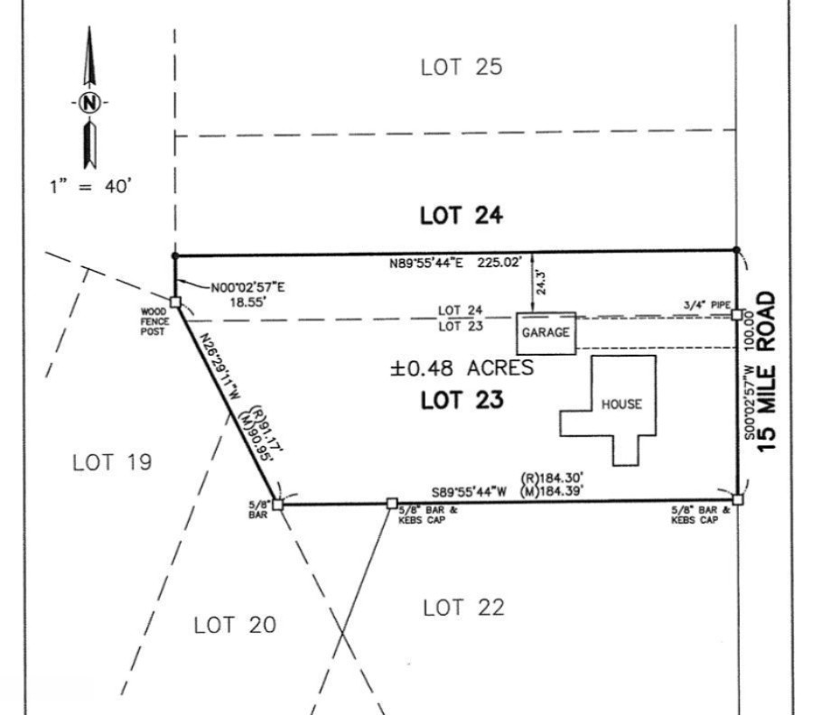13681 15 Mile Road Marshall, MI 49068 - Photo 4 of 27 13681 15 Mile Road Survey