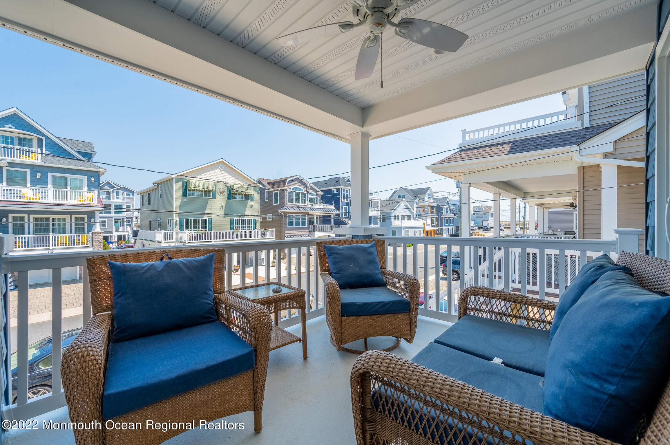 29 Fielder Avenue Seaside Heights, NJ 08751 - Photo 27 of 31 a balcony with furniture