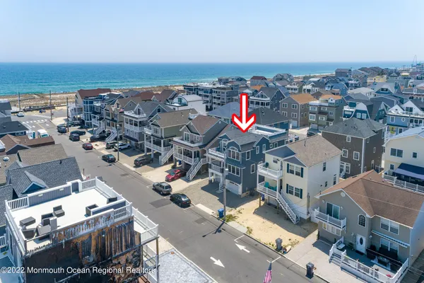 a view of beach and ocean