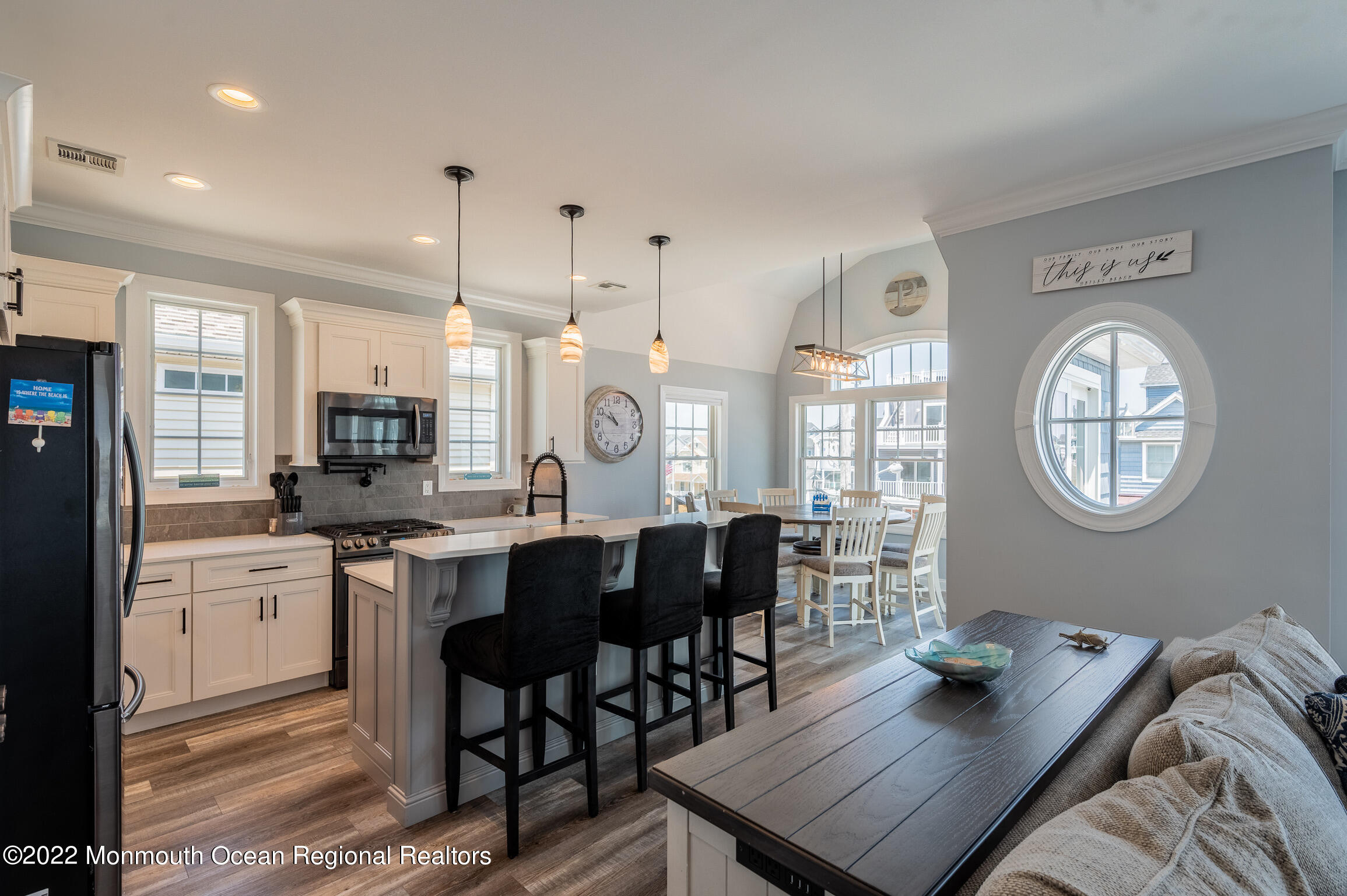 29 Fielder Avenue Seaside Heights, NJ 08751 - Photo 3 of 31 a view of a dining room with furniture window and wooden floor