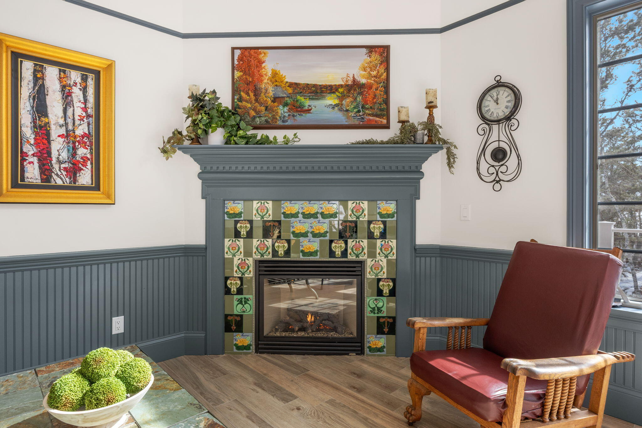 9 Horseshoe Bend Way Mashpee, MA 02649 - Photo 12 of 60 a living room with furniture a window and a fireplace