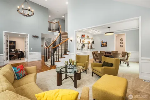 a kitchen with a sink a stove cabinets and a counter top space