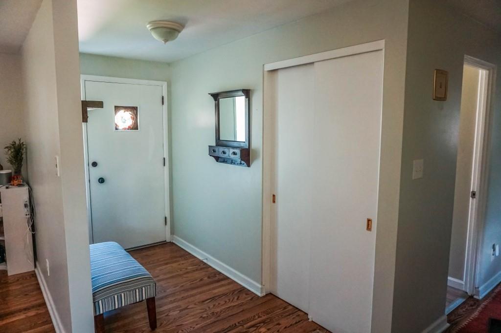 3211 Arapahoe Road Pittsburgh, PA 15241 - Photo 10 of 24 a view of a hallway with wooden floor and closet area