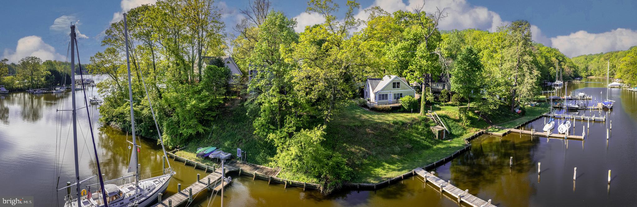 2238 Mulberry Hill Road Annapolis, MD 21409 - Photo 8 of 48 Deep water pier w/4 slips