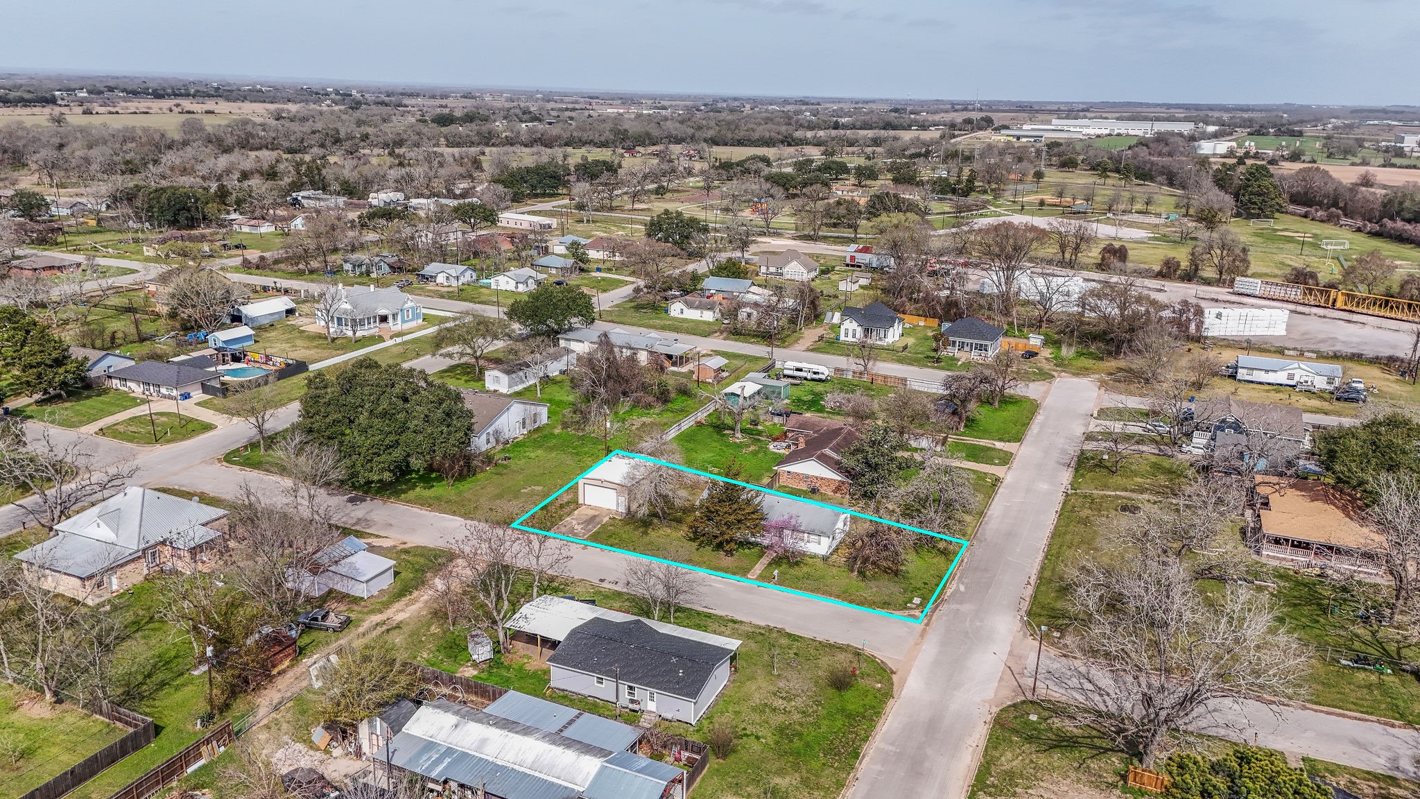 1310 Brazos Street Hempstead, TX 77445 - Photo 41 of 43 an aerial view of multiple house