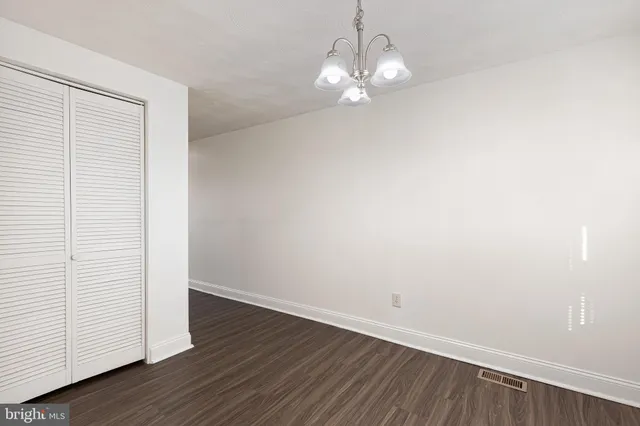 wooden floor in an empty room