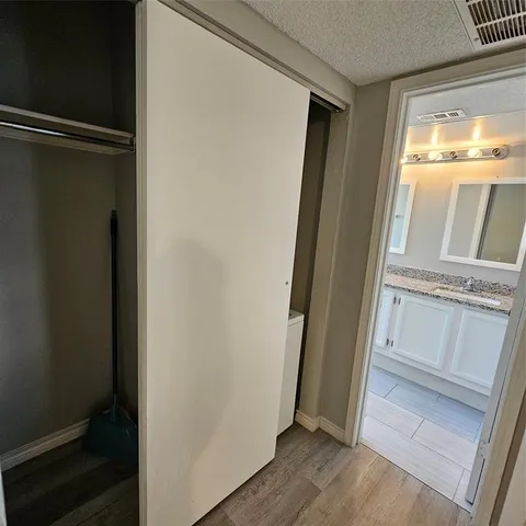 a view of front door