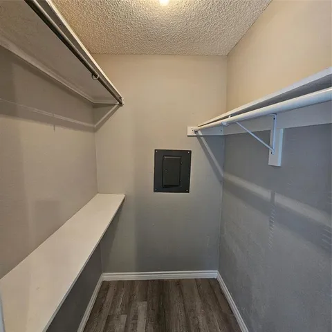 a view of hallway with stairs