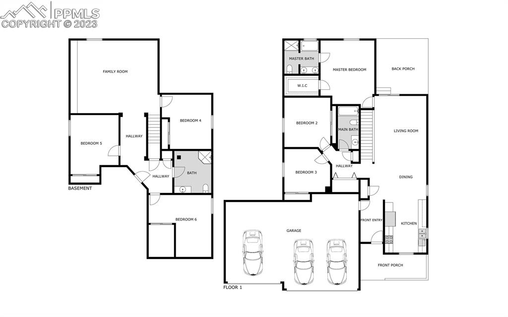 12713 Pine Valley Circle Peyton, CO 80831 - Photo 24 of 26 a picture of a floor plan