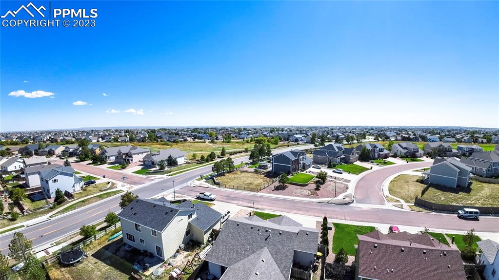 12713 Pine Valley Circle Peyton, CO 80831 - Photo 25 of 26 an aerial view of a city