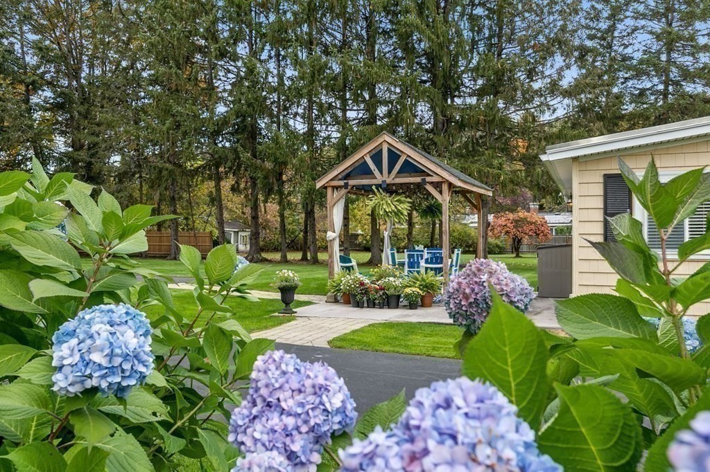 26 Doris Road Framingham, MA 01701 - Photo 21 of 36 a front view of a house with a yard and fountain