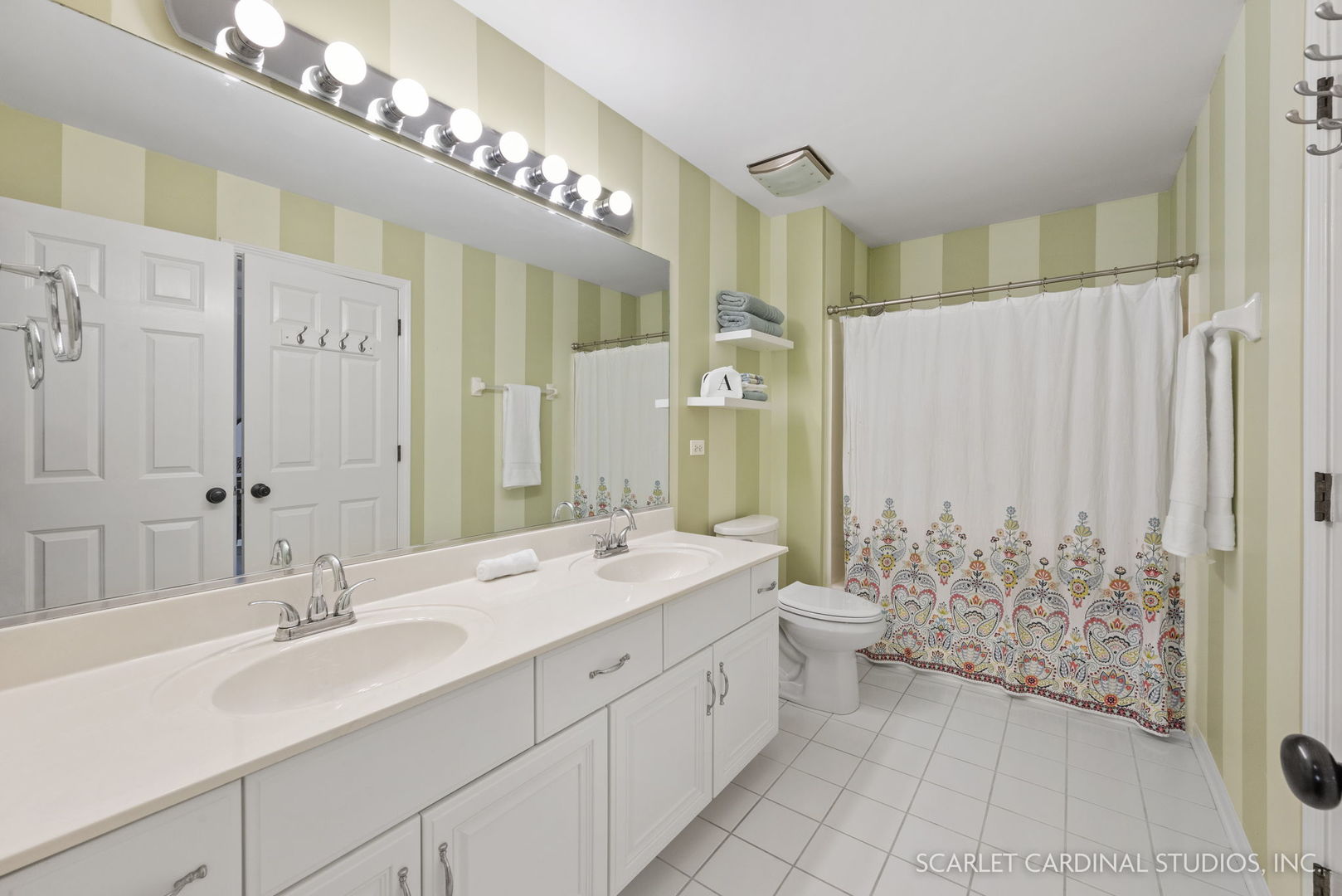 4860 Snapjack Circle Naperville, IL 60564 - Photo 18 of 35 a spacious bathroom with a double vanity sink mirror and shower