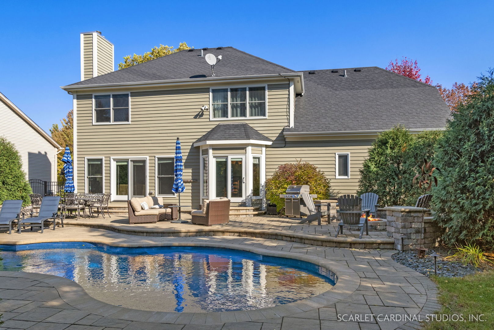 4860 Snapjack Circle Naperville, IL 60564 - Photo 25 of 35 a front view of house with outdoor seating