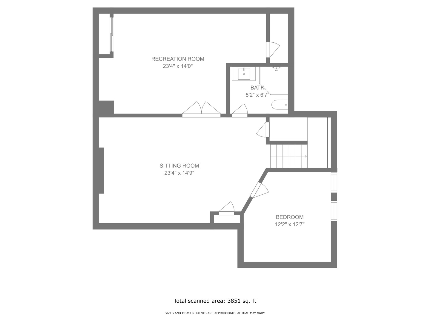 4860 Snapjack Circle Naperville, IL 60564 - Photo 34 of 35 a picture of a room with a floor and a white wall