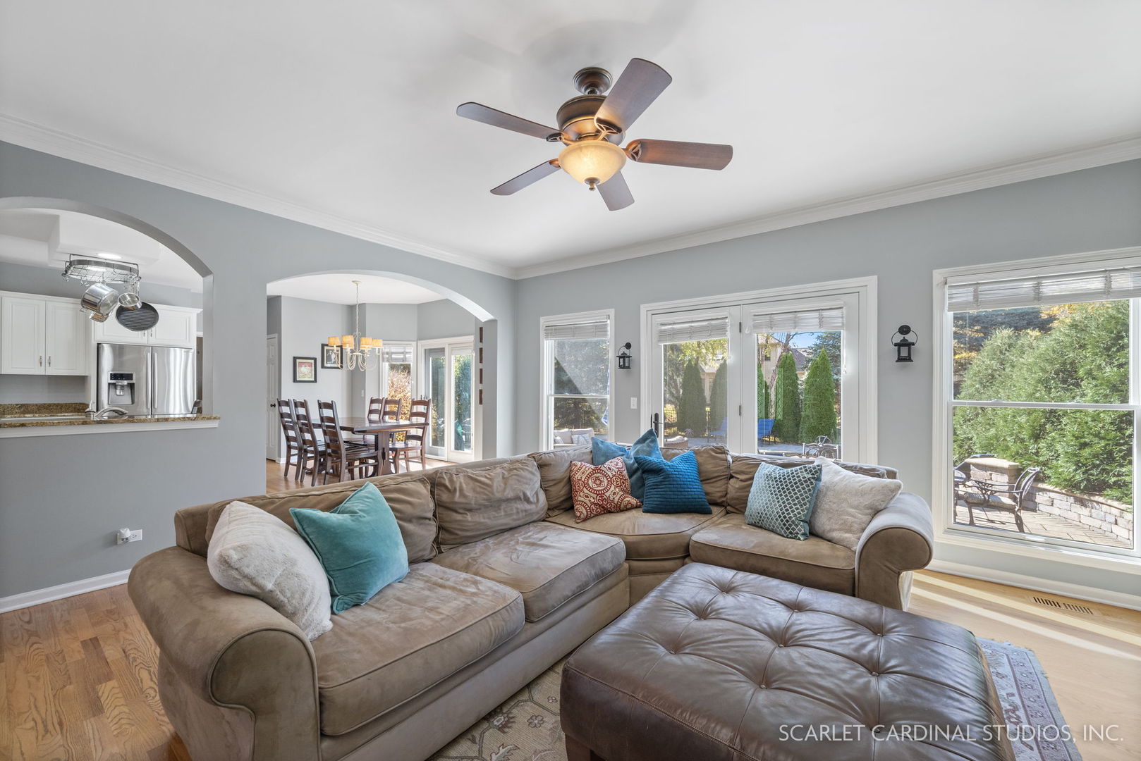 4860 Snapjack Circle Naperville, IL 60564 - Photo 7 of 35 a living room with furniture and a large window