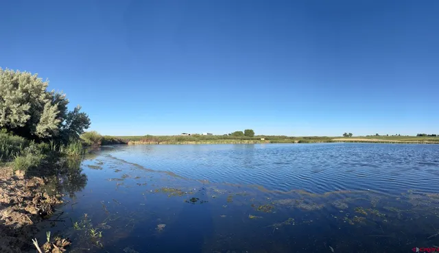 a view of lake and mountain